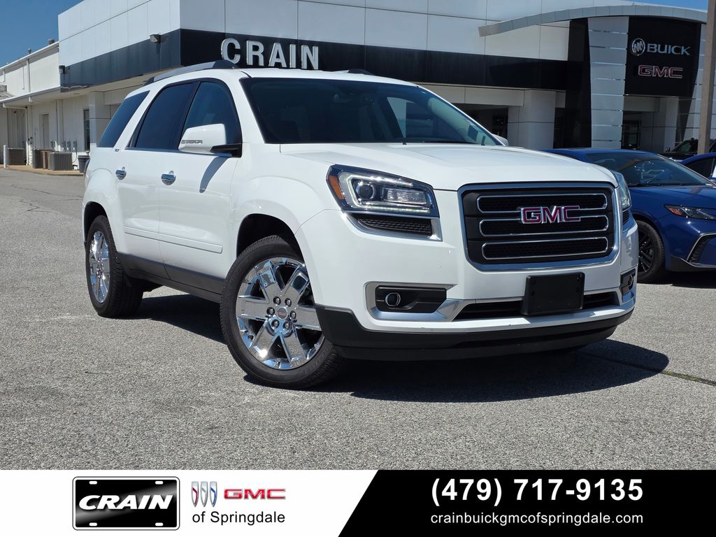 Summit White 2017 GMC Acadia Limited FWD SUV / Crossover Front-Wheel Drive 6-Speed Automatic