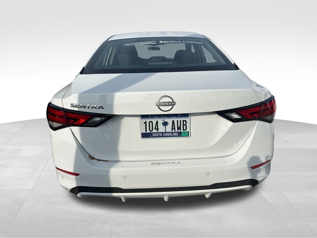 2024 Fresh Powder Nissan Sentra S FWD Sedan