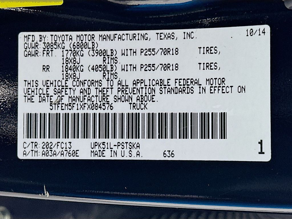 Thumbnail: 2015 Toyota Tundra - 31