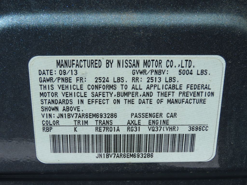 Thumbnail: 2014 INFINITI Q50 - 21