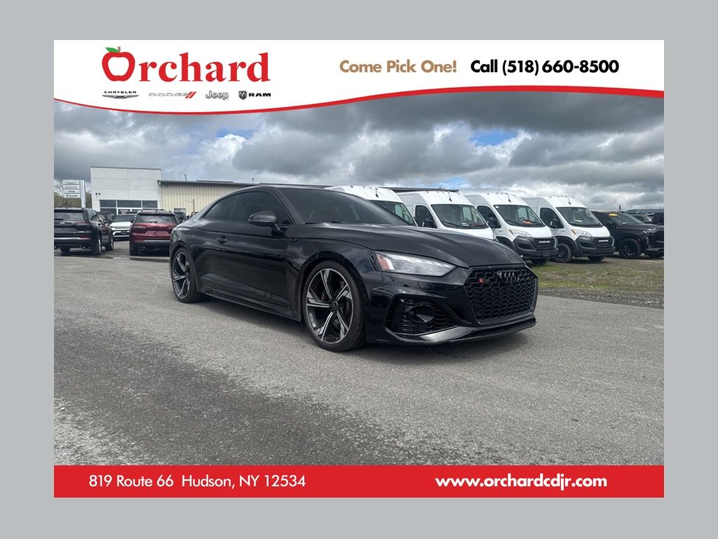 Black Metallic 2024 Audi RS 5 2.9T quattro AWD Coupe All-Wheel Drive 8-Speed Automatic
