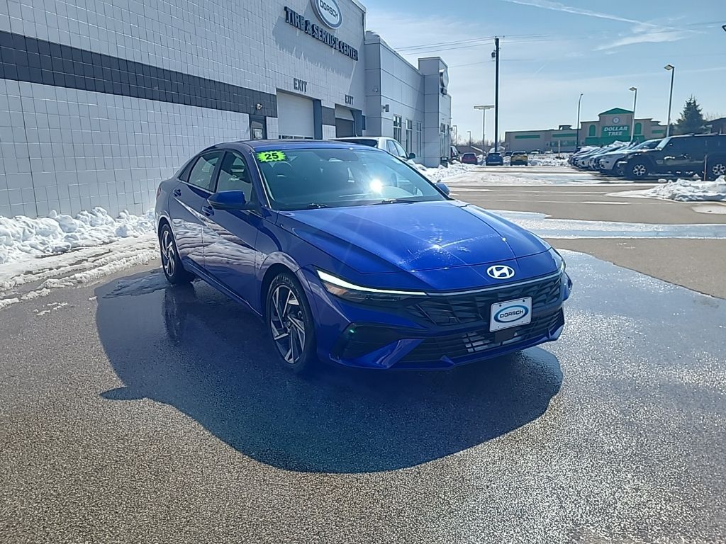 used 2025 Hyundai Elantra Hybrid car, priced at $23,904