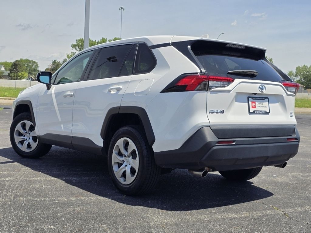 Used 2024 White Toyota LE image 12