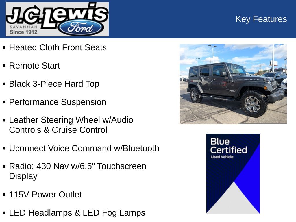 2017 Jeep Wrangler Unlimited Rubicon 4x4