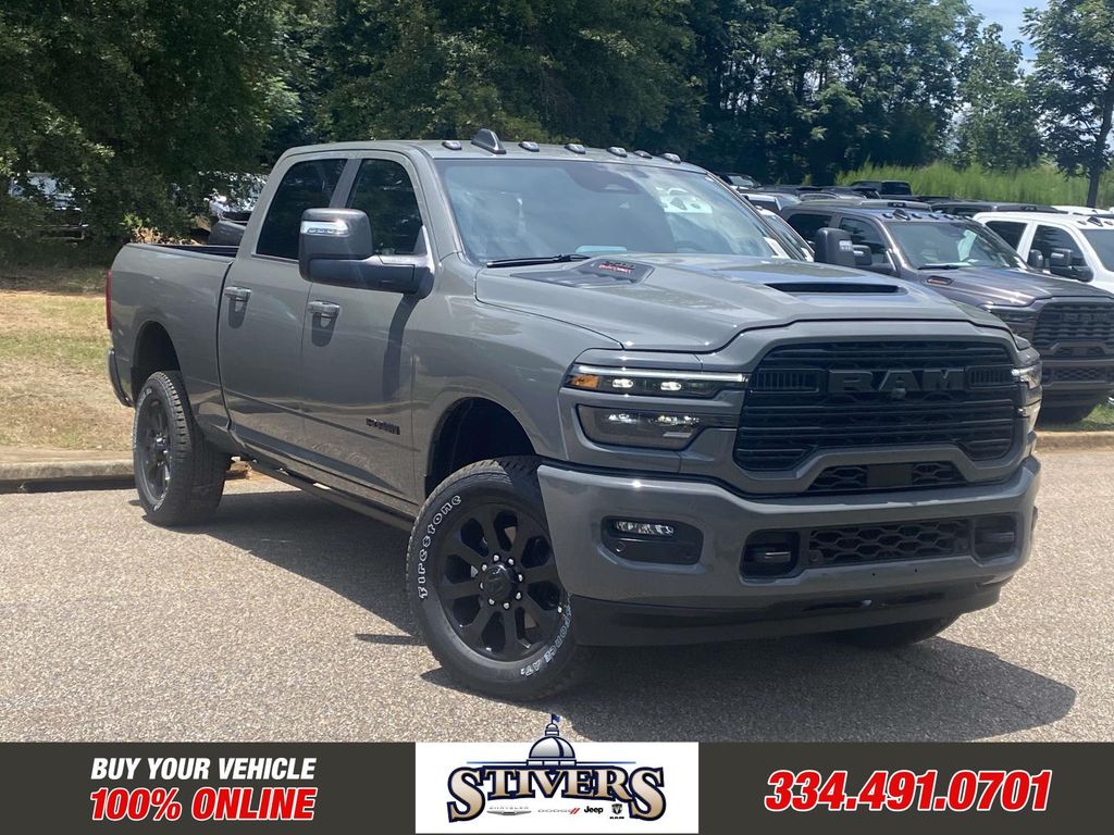 Ceramic Gray Clearcoat 2026 RAM 2500 Pickup Truck Four-Wheel Drive 8-Speed Automatic