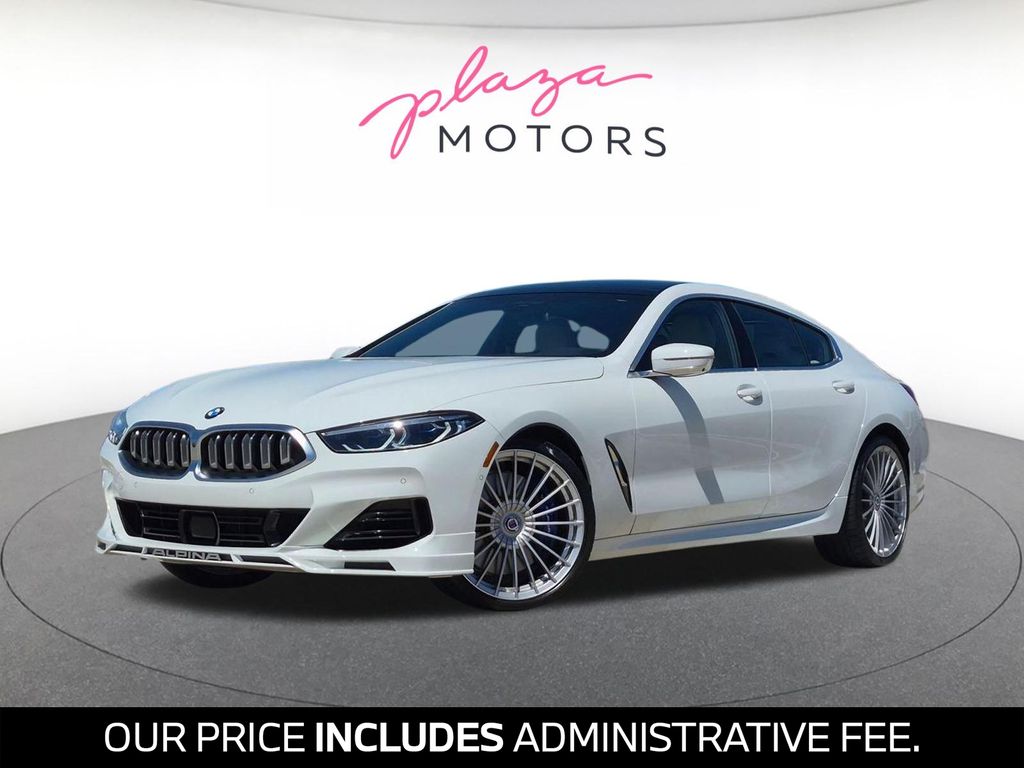 Alpine White 2025 BMW 8 Series Coupe All-Wheel Drive 8-Speed Automatic