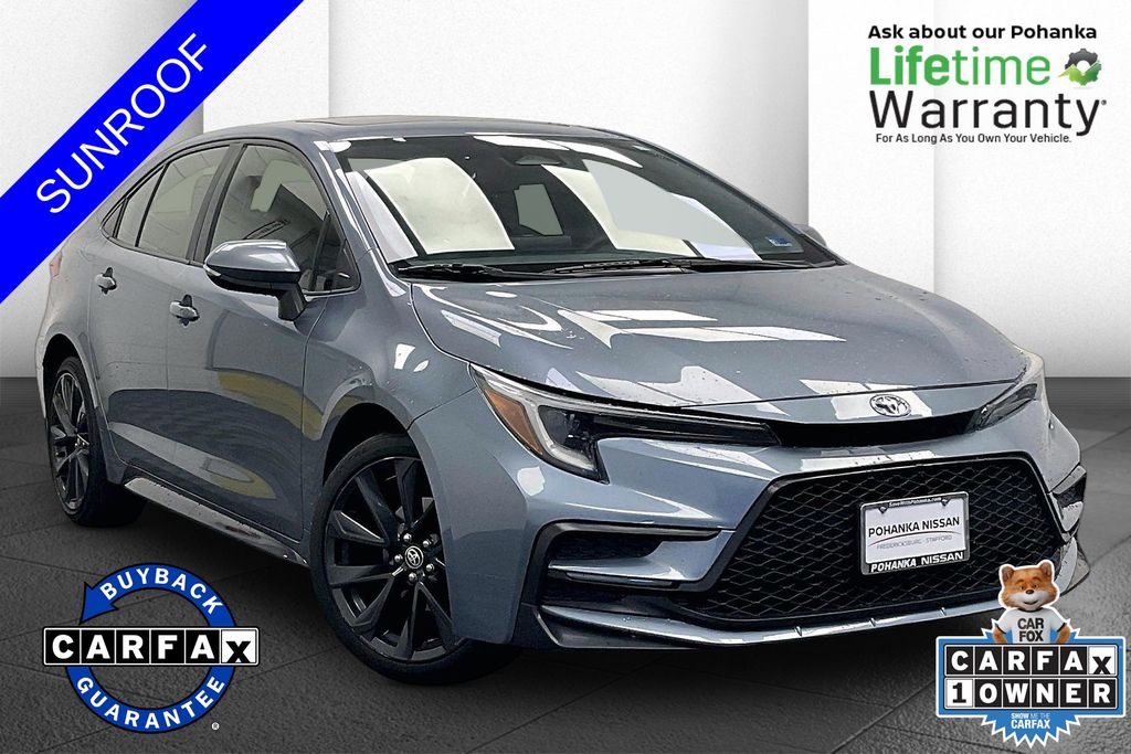 Celestite 2023 Toyota Corolla Sedan Front-Wheel Drive Continuously Variable Transmission