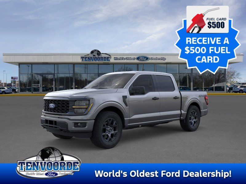 Carbonized Gray Metallic 2026 Ford F-150 Pickup Truck Four-Wheel Drive Automatic