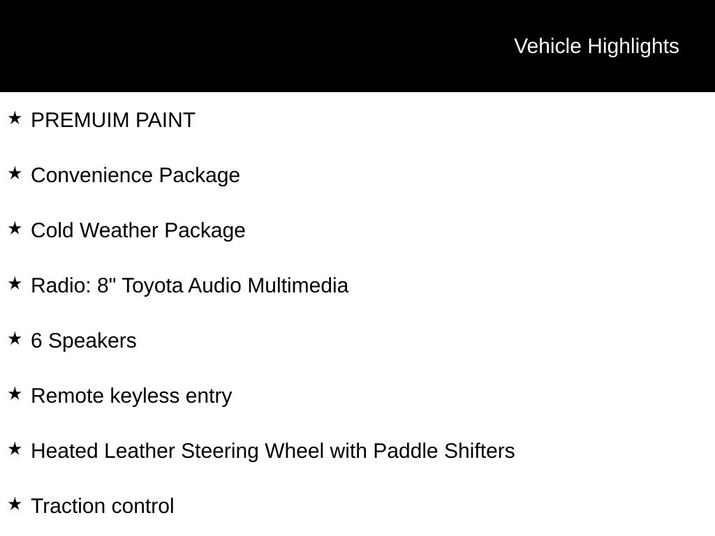 New 2026 Toyota Camry Sedan