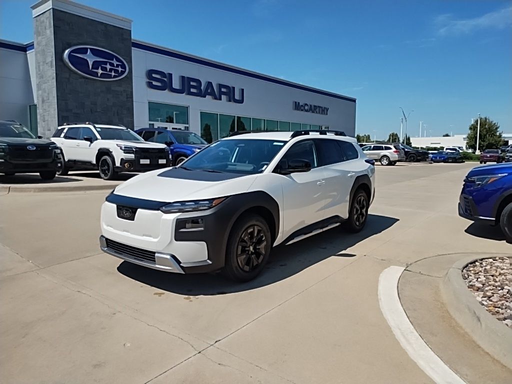 White Pearl/Black Silica 2026 Subaru Trailseeker SUV / Crossover All-Wheel Drive Automatic