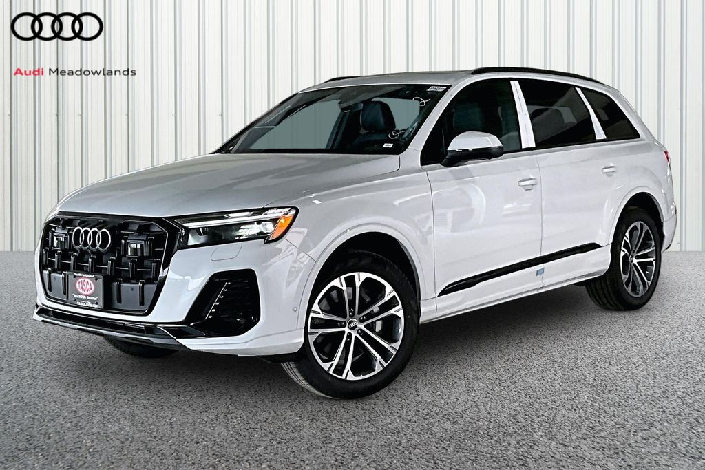 Glacier White Metallic 2026 Audi Q7 SUV / Crossover All-Wheel Drive 8-Speed Automatic