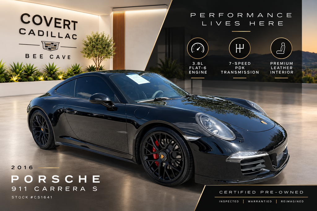 2016 Porsche 911 Carrera GTS Coupe RWD