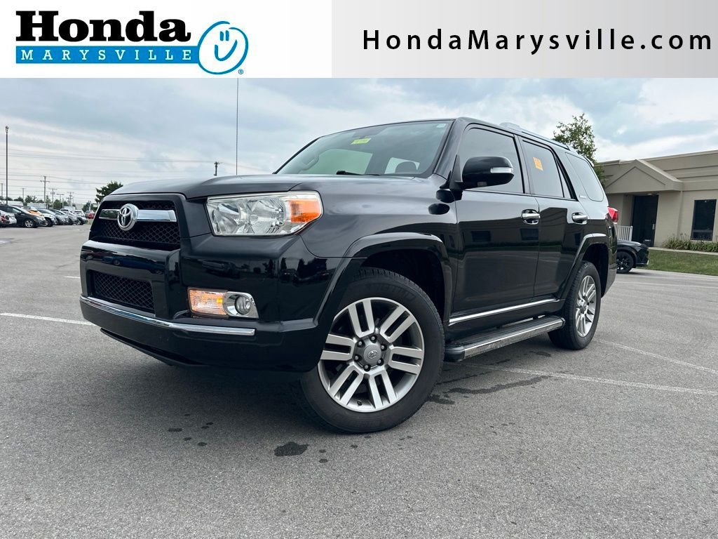 Black 2013 Toyota 4Runner SUV / Crossover All-Wheel Drive 5-Speed Automatic Overdrive