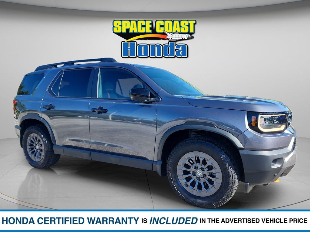 Gray (Modern Steel Metallic) 2026 Honda Passport SUV / Crossover All-Wheel Drive Automatic