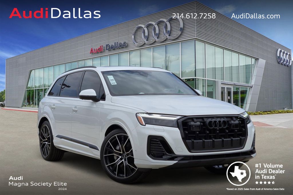 new 2025 Audi Q7 car, priced at $78,895
