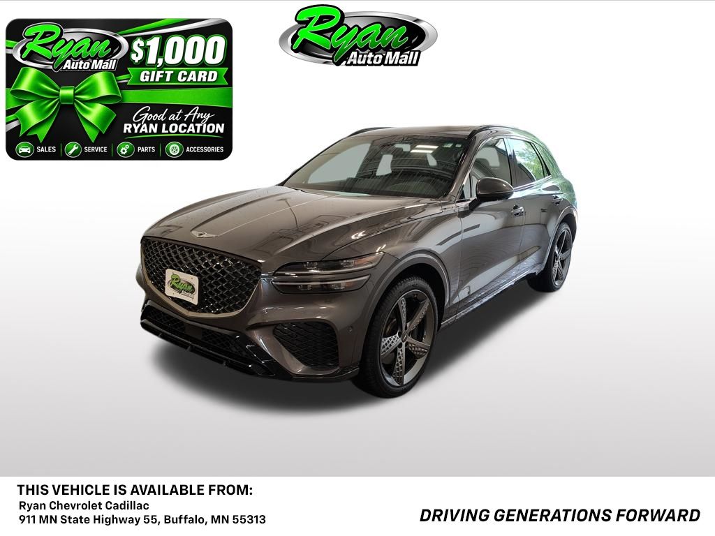 Himalayan Gray 2022 Genesis GV70 SUV / Crossover All-Wheel Drive 8-Speed Automatic
