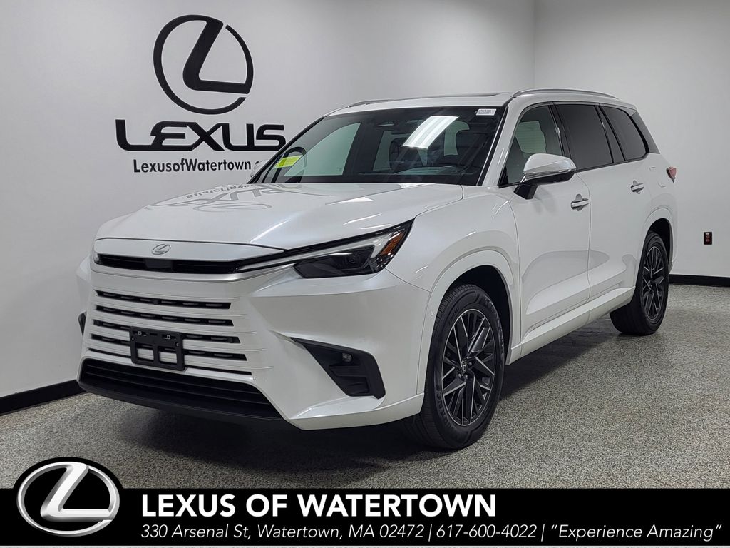 White (Wind Chill Pearl) 2024 Lexus TX SUV / Crossover All-Wheel Drive 8-Speed Automatic
