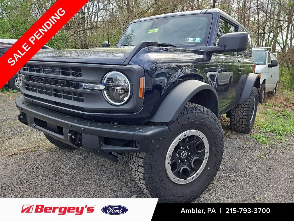 Blue Metallic 2021 Ford Bronco Advanced 2-Door 4WD SUV / Crossover Four-Wheel Drive Automatic