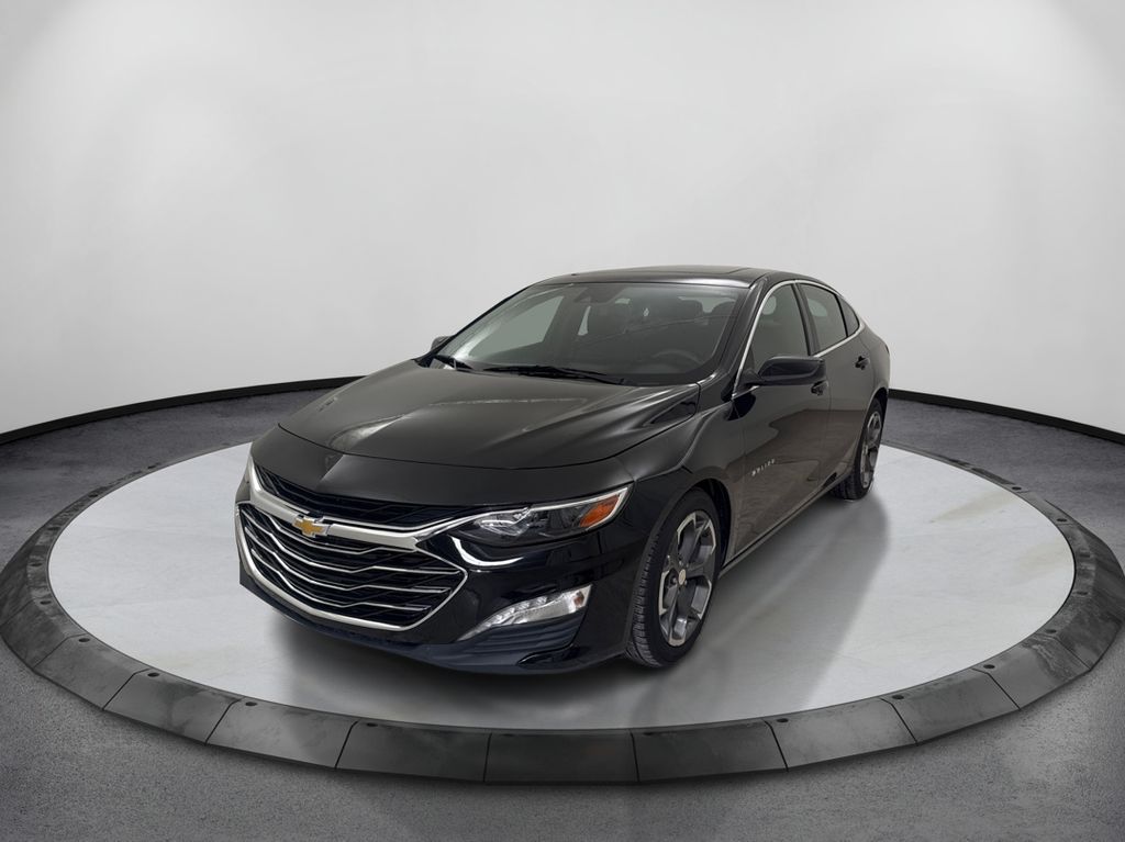 Mosaic Black Metallic 2023 Chevrolet Malibu Sedan Front-Wheel Drive Continuously Variable Transmission