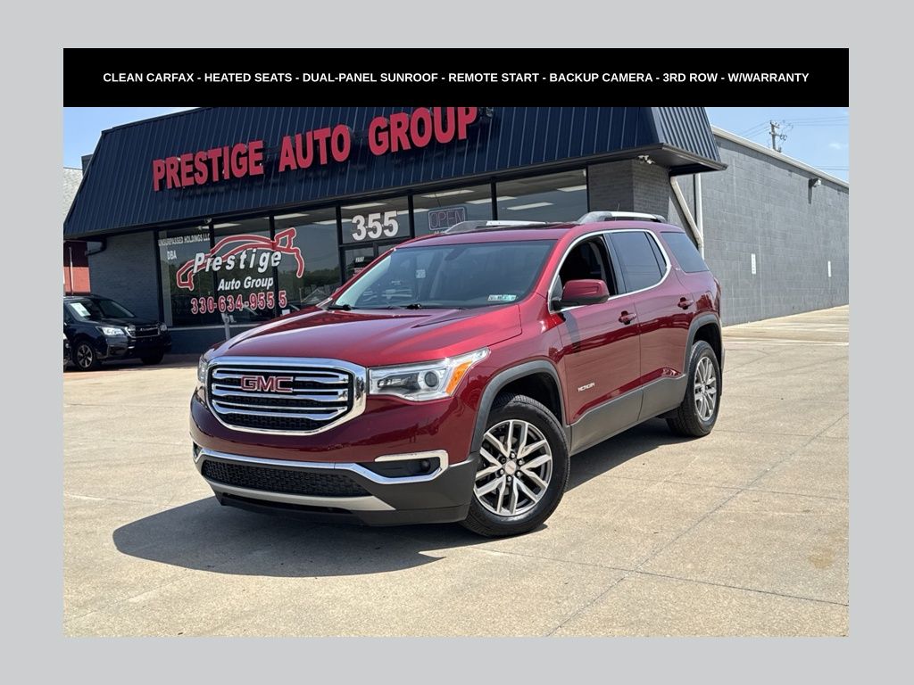 Crimson Red Tintcoat 2017 GMC Acadia SUV / Crossover Four-Wheel Drive 6-Speed Automatic