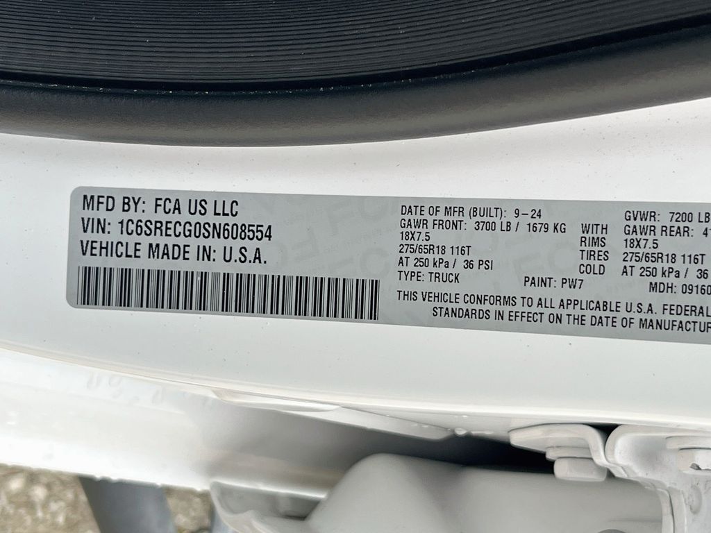 Used 2025 White Ram Tradesman image 31
