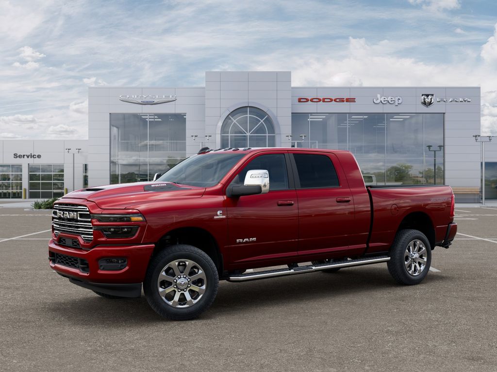 New 2026 Molten Red Pearlcoat Ram Laramie image 2