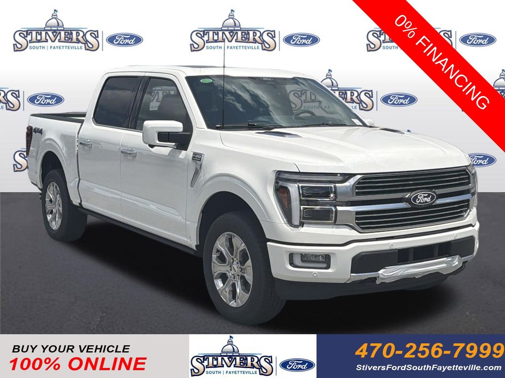 Star White Metallic Tri-Coat 2026 Ford F-150 Pickup Truck Four-Wheel Drive Automatic