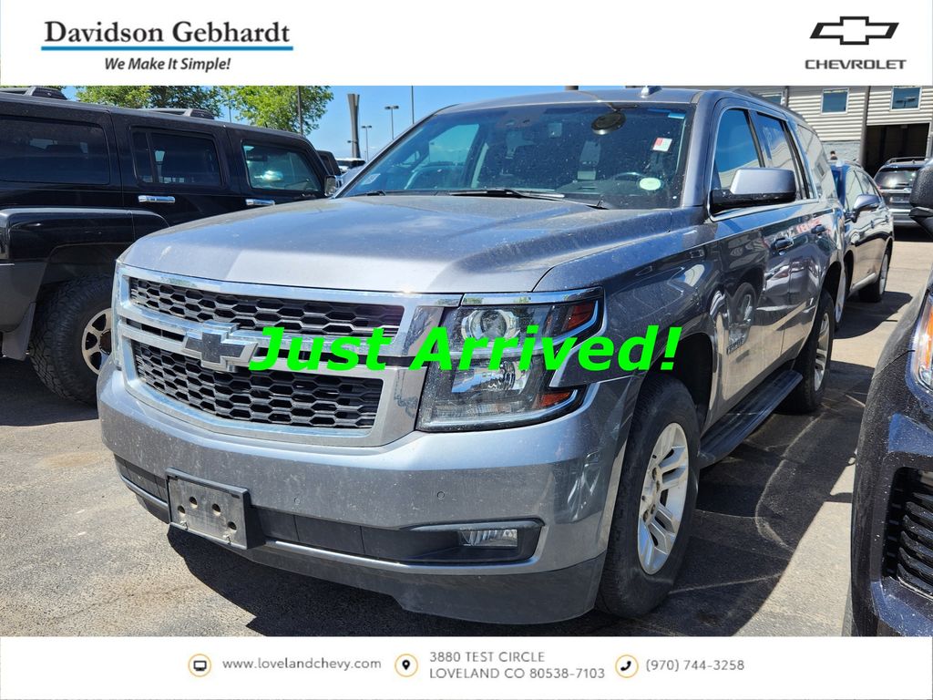 Gray (Satin Steel Metallic) 2019 Chevrolet Tahoe SUV / Crossover Four-Wheel Drive 6-Speed Automatic Overdrive