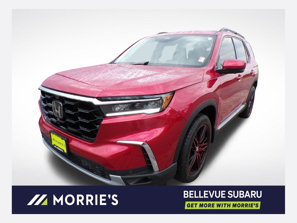 Radiant Red Metallic II 2025 Honda Pilot SUV / Crossover All-Wheel Drive Automatic