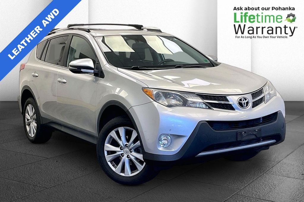Classic Silver Metallic 2014 Toyota RAV4 Limited AWD SUV / Crossover All-Wheel Drive Automatic