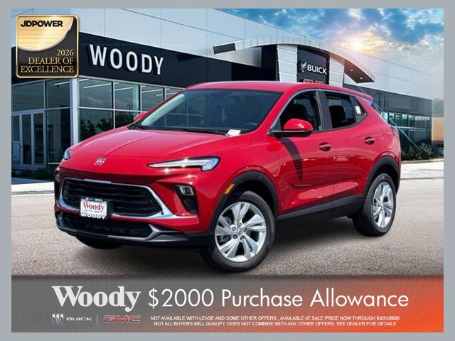 Brilliant Red 2026 Buick Encore GX Preferred AWD SUV / Crossover All-Wheel Drive 9-Speed Automatic