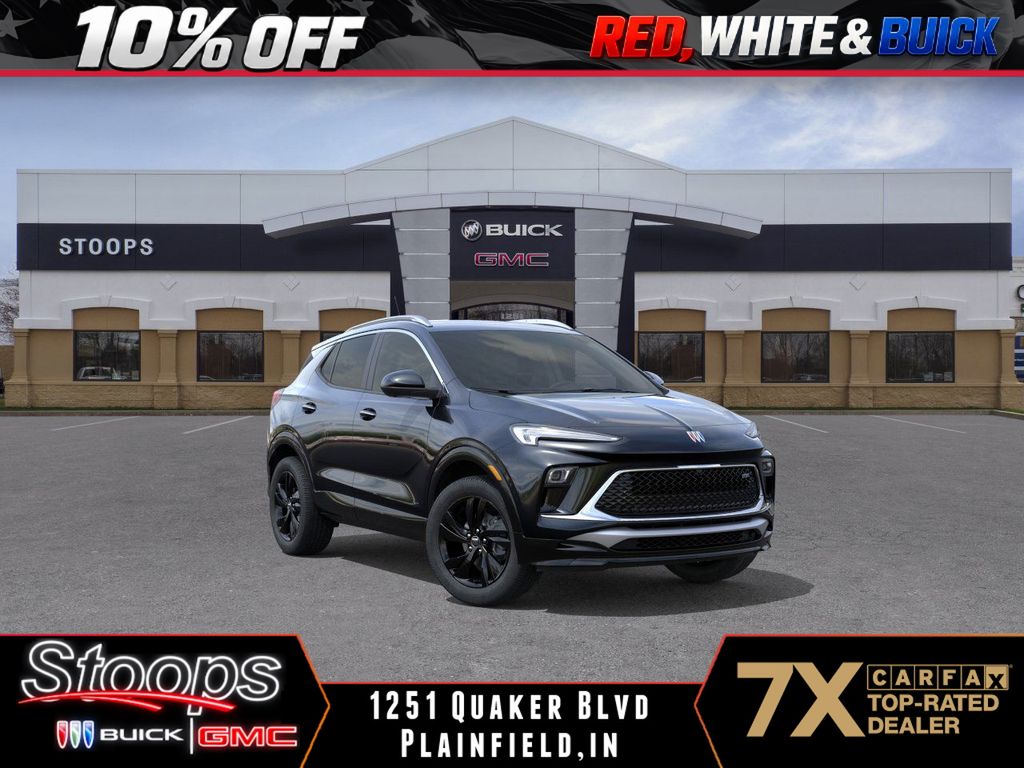 Black (Ebony Twilight Metallic) 2026 Buick Encore GX SUV / Crossover Front-Wheel Drive Continuously Variable Transmission