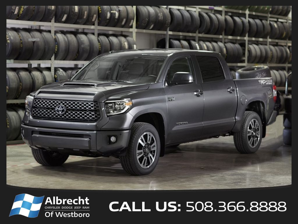 Super White 2020 Toyota Tundra Pickup Truck Four-Wheel Drive 6-Speed Automatic