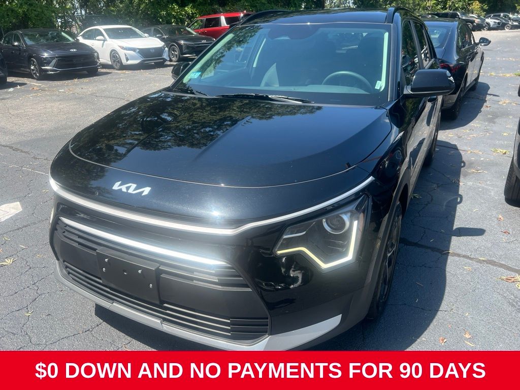 Aurora Black 2025 Kia Niro SUV / Crossover Front-Wheel Drive 6-Speed Dual Clutch