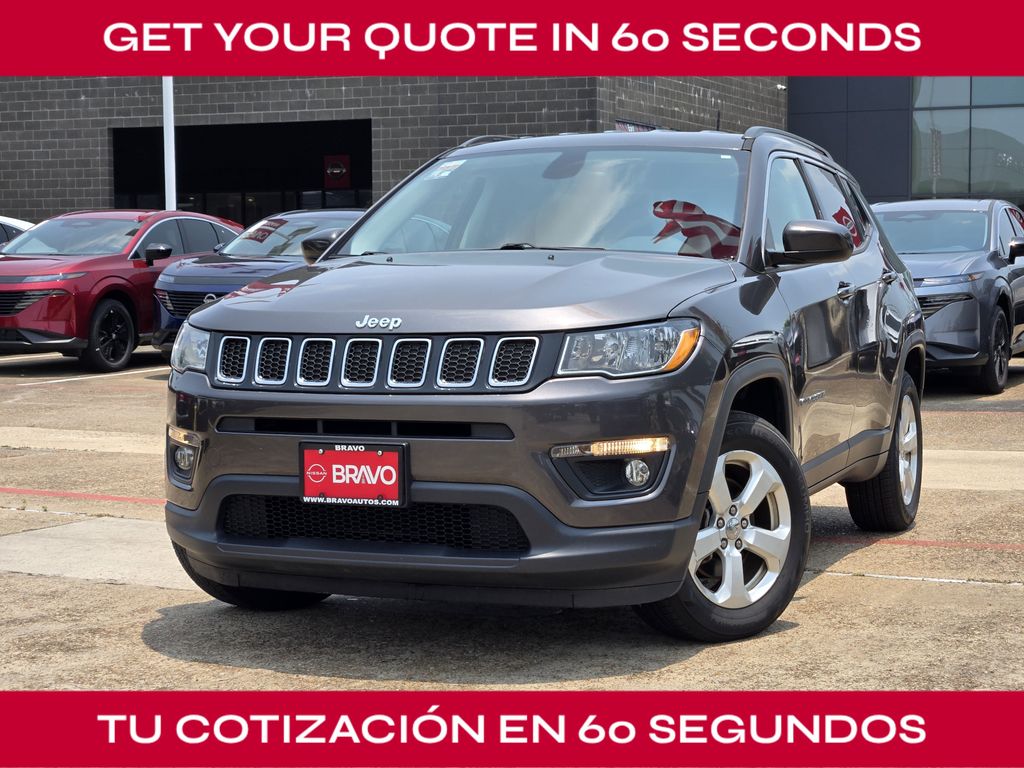Gray (Granite Crystal Metallic Clearcoat) 2018 Jeep Compass SUV / Crossover Four-Wheel Drive 9-Speed Automatic