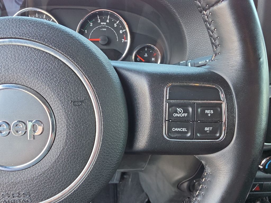 2016 Jeep Wrangler Unlimited Rubicon Black at Klick Lewis Buick Chevrolet