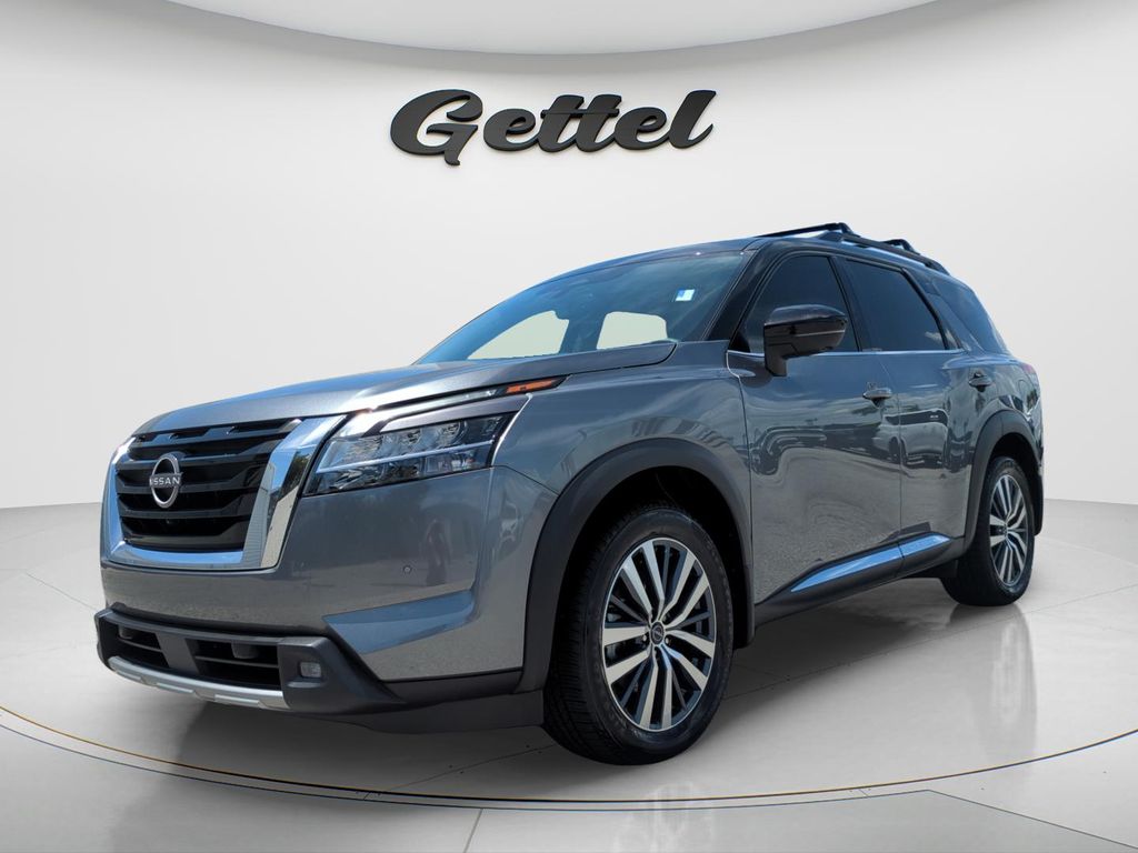 Gray (Gun Metallic) 2022 Nissan Pathfinder SUV / Crossover Front-Wheel Drive 9-Speed Automatic