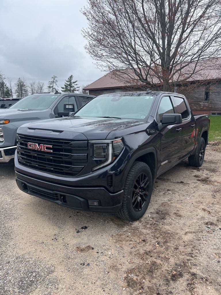Titanium 2025 GMC Sierra 1500 Elevation Standard Crew Cab 4WD Pickup Truck Four-Wheel Drive 8-Speed Automatic