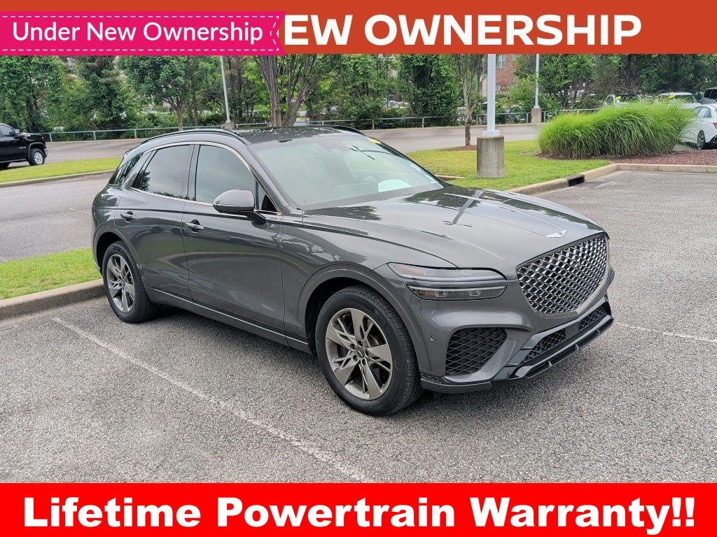 Gray 2022 Genesis GV70 3.5T Sport AWD SUV / Crossover All-Wheel Drive 8-Speed Automatic