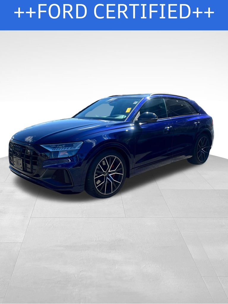 Blue Metallic 2022 Audi SQ8 SUV / Crossover All-Wheel Drive 8-Speed Automatic