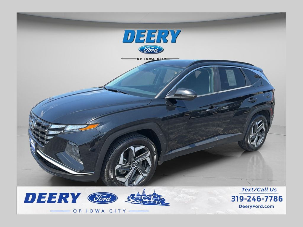 Phantom Black 2022 Hyundai Tucson SUV / Crossover All-Wheel Drive 8-Speed Automatic