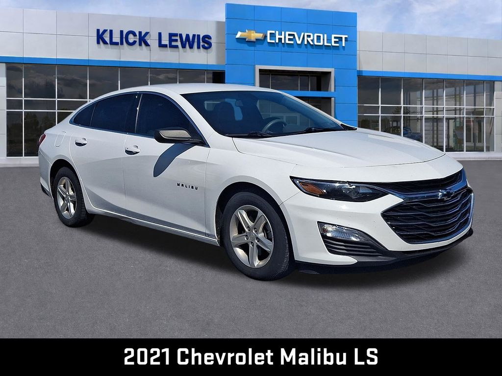 2021 Chevrolet Malibu LS White at Bob Ruth Ford