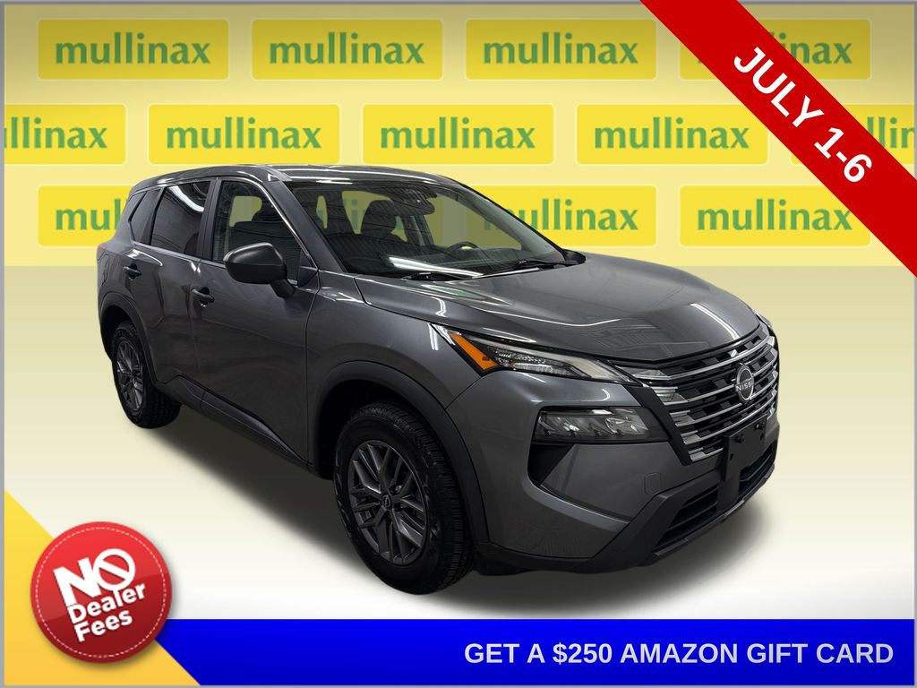 Gray (Gun Metallic) 2024 Nissan Rogue SUV / Crossover Front-Wheel Drive Continuously Variable Transmission