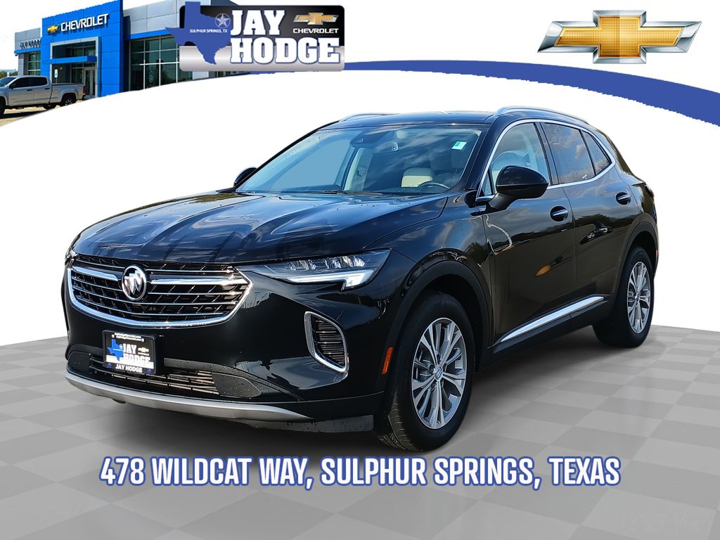 Black (Ebony Twilight Metallic) 2023 Buick Envision Preferred AWD SUV / Crossover All-Wheel Drive 9-Speed Automatic