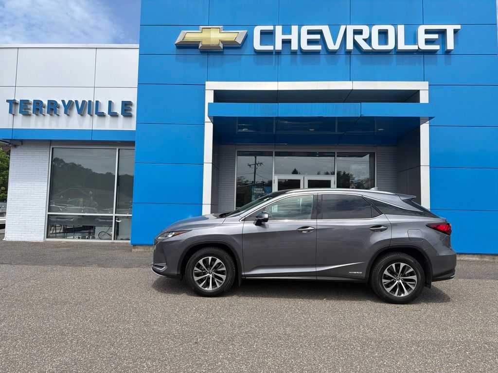 Gray Pearl 2021 Lexus RX Hybrid 450h AWD SUV / Crossover All-Wheel Drive Continuously Variable Transmission