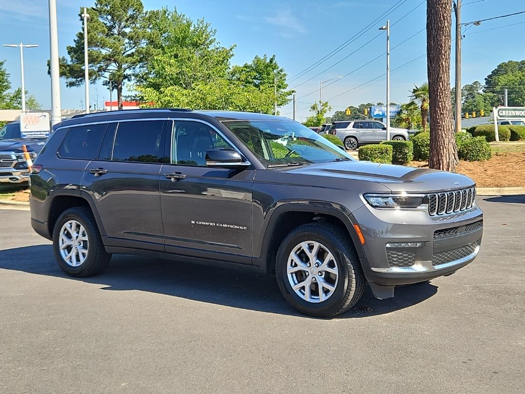 Baltic Gray Metallic Clearcoat 2022 Jeep Grand Cherokee L Limited RWD SUV / Crossover 4X2 8-Speed Automatic