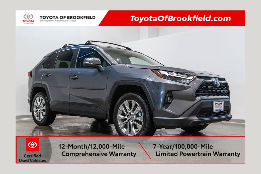 Magnetic Gray Metallic 2025 Toyota RAV4 SUV / Crossover All-Wheel Drive 8-Speed Automatic