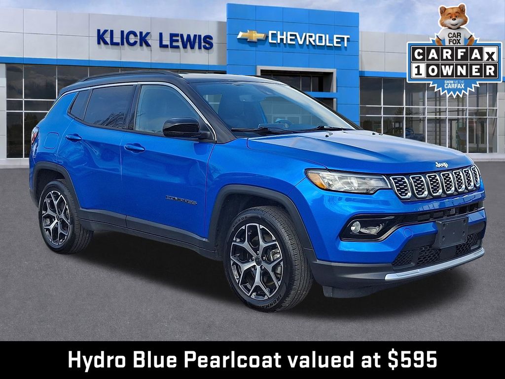 2025 Jeep Compass Limited Blue at Bob Ruth Ford