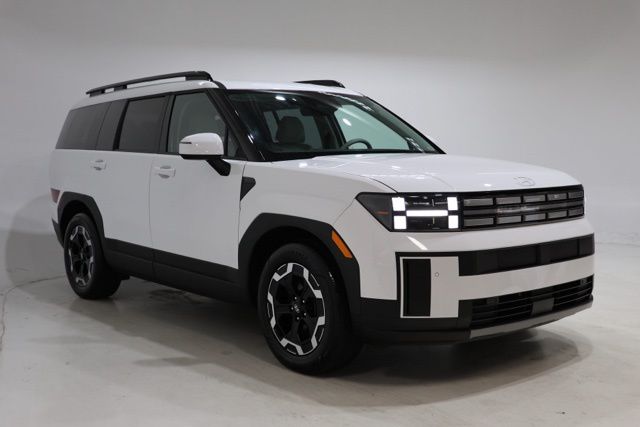 Serenity White 2024 Hyundai Santa Fe SEL AWD SUV / Crossover All-Wheel Drive Automatic