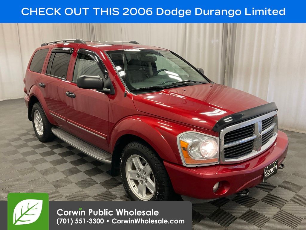 Inferno Red Crystal Pearl 2006 Dodge Durango SUV / Crossover Four-Wheel Drive 5-Speed Automatic